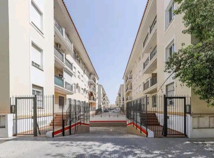 Apartamento con patio y piscina cerca de Sevilla La Algaba Exterior foto